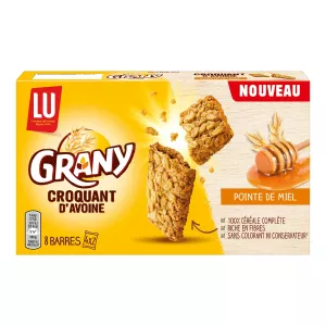 Grany Croq Avoine Miel168g