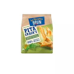 Pita crack's herbes de provence et huile d'olive extra vierge  100g - BELIN