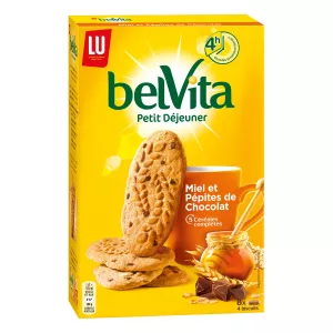ハニーチョコチップブレックファストビスケット 400g - BELVITA