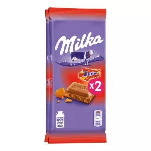 साबर चॉकलेट बार 2x100 ग्राम - MILKA