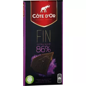 Tableta de chocolate negro fino de 100 g extra de 100 g - COTE D'OR
