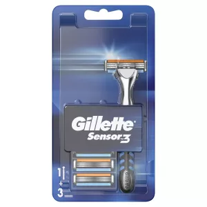 Navalha Sensor3 3 Lâminas - Gillette