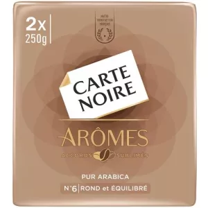 研磨咖啡口味 n°6 圆形和平衡 2x250g - CARTE NOIRE