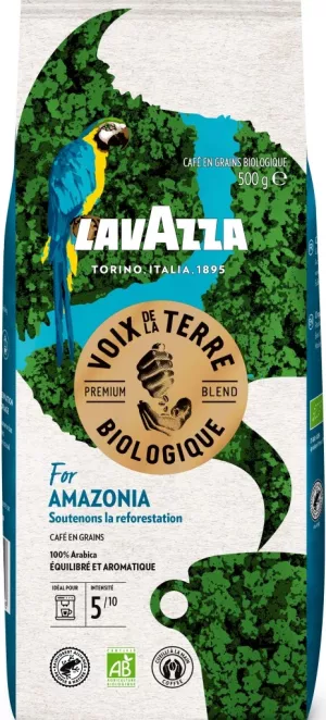 Caffè Biologico in Grani La Voce della Terra 500g - LAVAZZA