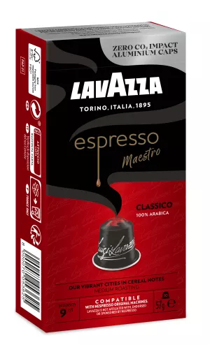 Cápsulas de Café X10 Classic Alumínio 55g - LAVAZZA