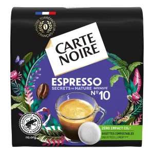 Cápsulas de Café Expresso Secrets De Nature Intensidade 10 - Carte Noire