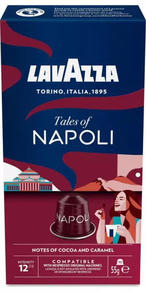 Cápsulas de Café Tales Of Napoli Compatível Nespresso X10 - LAVAZZA