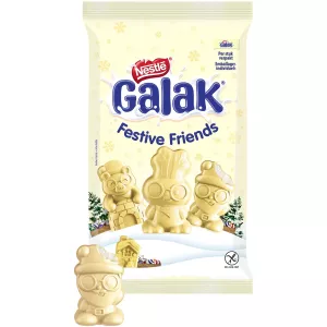 ホワイトチョコレート ミニクリスマスフィギュア 147g - Galak