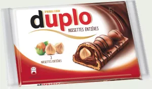 Hazelnut chocolate bars 130g - DUPLO