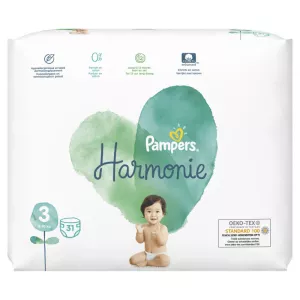 Couches bébé taille 3 : 6-10 Kg harmonie - PAMPERS