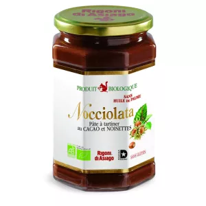 Organic cocoa and hazelnut spread 700g - NOCCIOLATA