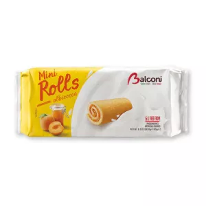 Mini roll abricot 180g - BALCONI