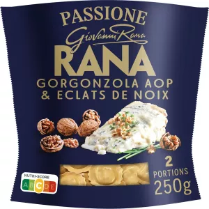 Свежая паста Равиоли Горгонзола PDO и ореховые чипсы 250г - Rana