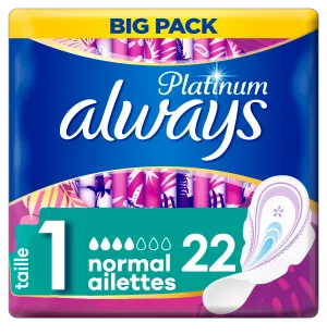 Always Pads Platinum Normal Pl