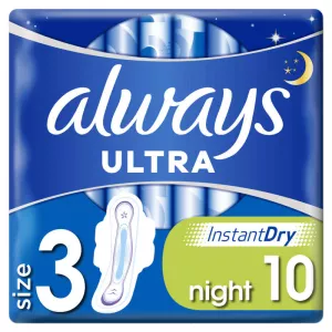 Always Ultra Serviettes Nuit X