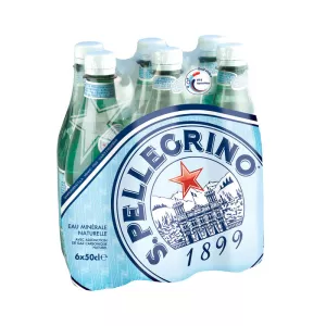 Gasmineralwasser 6x50cl - SAN PELLEGRINO