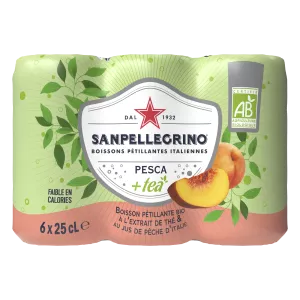 Sanpellegrino+tea Pesca 6x25cl