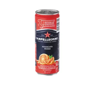 Acqua Frizzante Aromatizzata Aranciata Rossa Slim Box 33cl X 6 - SAN PELLEGRINO