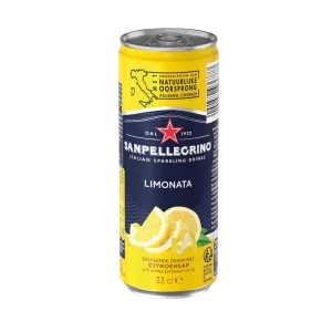 Limonata Slim 33Cl Box mit Gaswassergewässern aromatisiert - SANPELLEGRINO