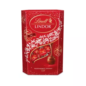 Lindor молочный шоколад с начинкой 337г - LINDT