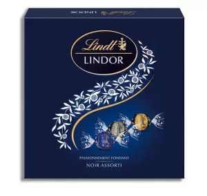 Lindor Cadeau Chocolat Noir Assortiment 287g - LINDT