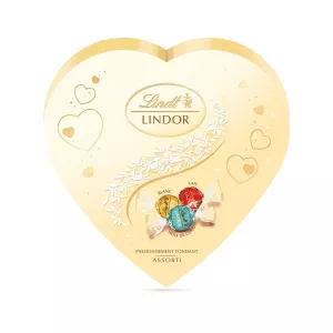 Assortment of white milk & coconut chocolate Lindor 160g - LINDT