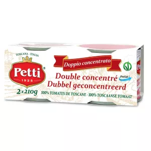 Двойной томатный концентрат 2x210г - Petti