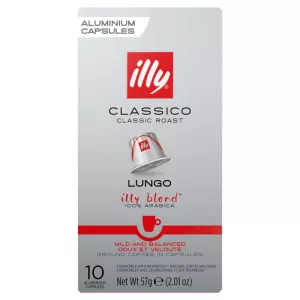 Café Lungo Classico x10 cápsulas de espresso 57g - ILLY