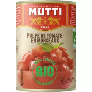 Morceaux de pulpe de tomates BIO 400g - MUTTI