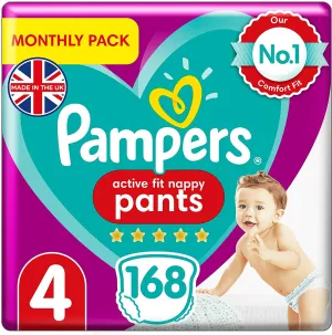 Pampers Premium Protec Pant S4 - 168 Pk - 帮宝适