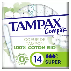 X14 TAMP CPK SUP Cott Prot - TAMPAX