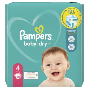Pampers Baby Dry T4 X25 Paquet