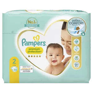 Paquete Pampers New Baby T2 X30