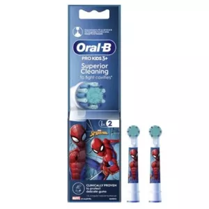 Brossettes enfant Spiderman x2 - ORAL-B