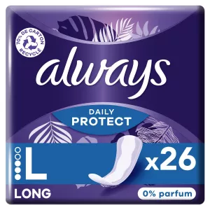 Protèges-slips lang dagelijkse bescherming x26 - ALWAYS