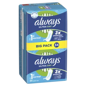 Alws Ultra Serv Normal 34ct - ALWAYS