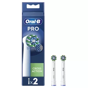 Cleanmaximizer テクノロジーを採用したクロスアクション ブラシ ヘッド - Oral-b