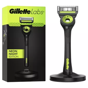 लैब्स चार्जर के साथ नाइट नाइट एडिशन रेजर - Gillette