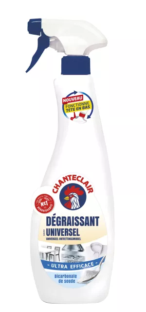Limpiador Doméstico Desengrasante Universal Ultra Eficaz En Spray Con Bicarbonato De Sodio 600ml - Chanteclair