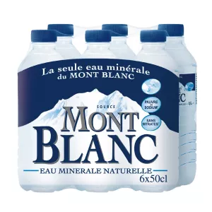 天然ミネラルウォーター50cl - MONT BLANC