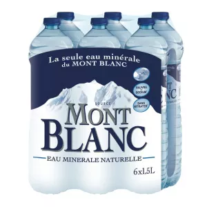 Água mineral natural 6x1,5L - MONT BLANC