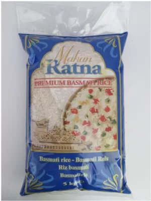 Riz Basmati Premium Zak 5kg - Mahan Ratna