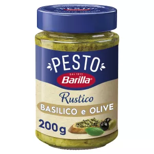 Sốt húng quế và ô liu Pesto Rustico 200g - BARILLA