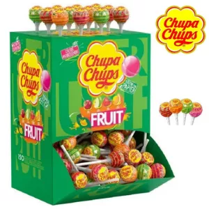 Hộp Trưng Bày 150 Kẹo Mút Trái Cây - CHUPA CHUPS