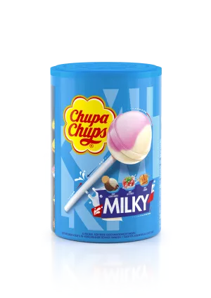 Ống 100 Kẹo Mút Sữa - CHUPA CHUPS