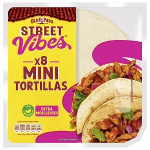 Mini Street Vibes X8 Tortillas – Old El Paso