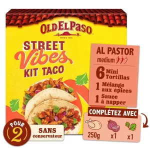 Tortillas le kit taco 275g - OLD EL PASO