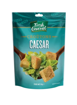 Рецепт салата Цезарь с сухарями 80г - Fresh Gourmet