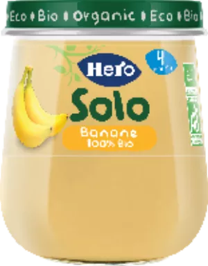Hero Ptit Pot Organic Bananas 120g