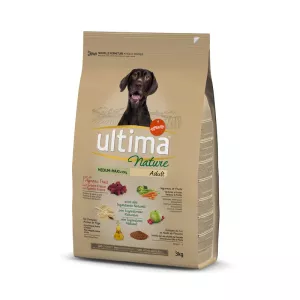 Croquettes pour chien Medium Maxi +10kg 3kg - ULTIMA